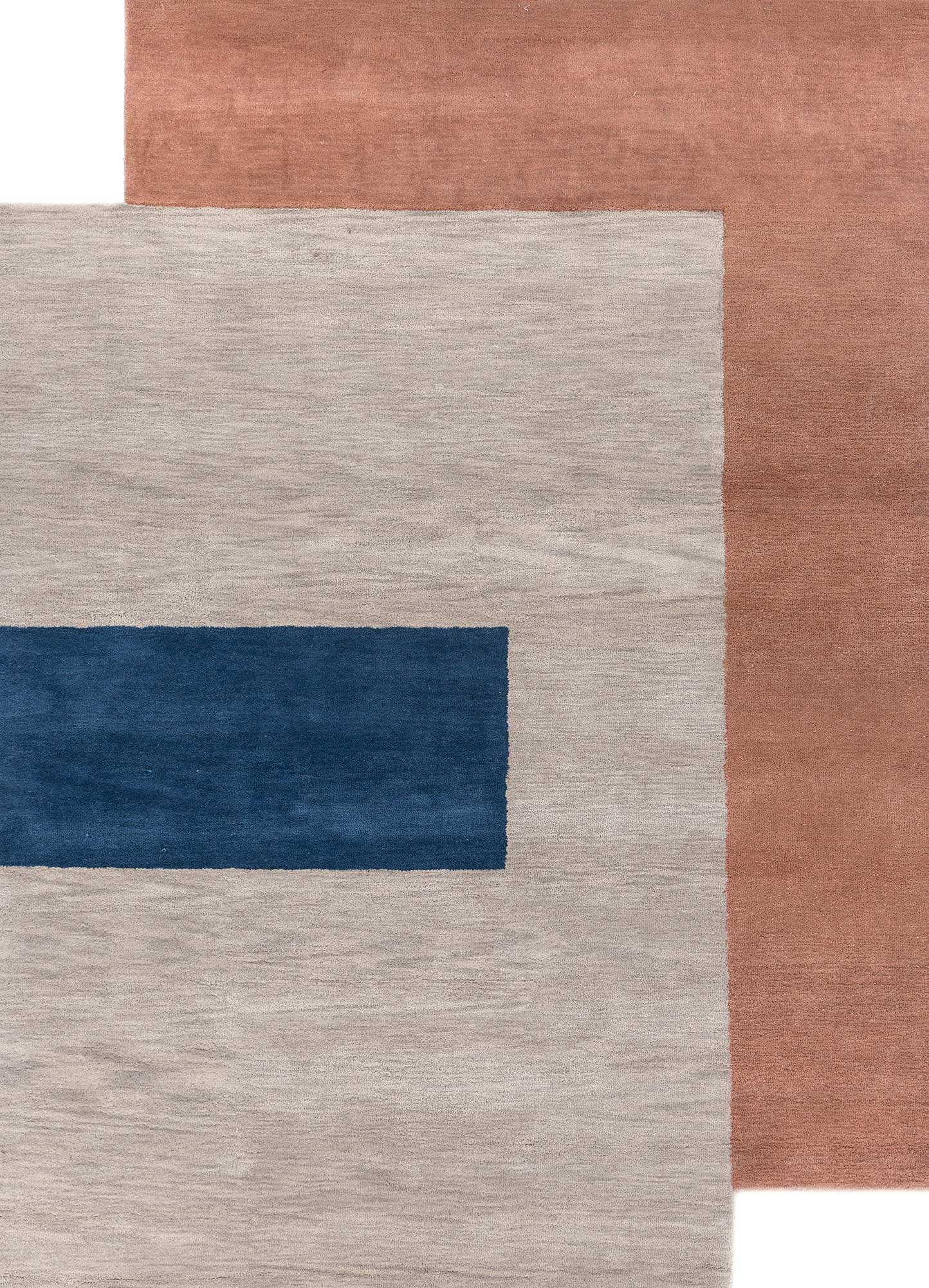 antique white/light coral hand tufted Rugs