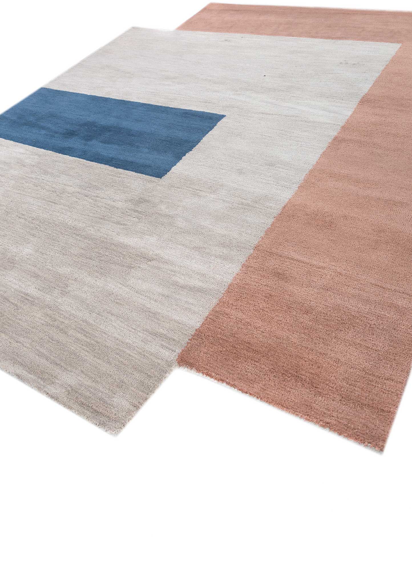 antique white/light coral hand tufted Rugs