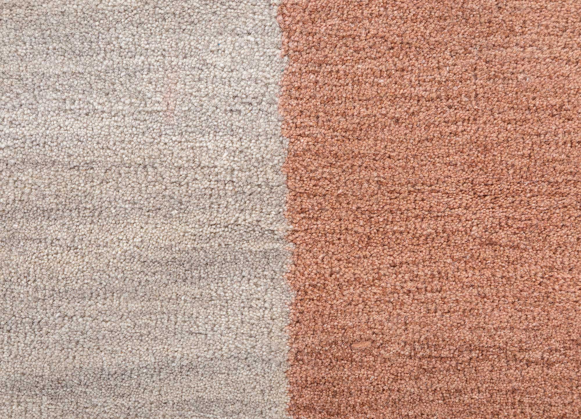 antique white/light coral hand tufted Rugs