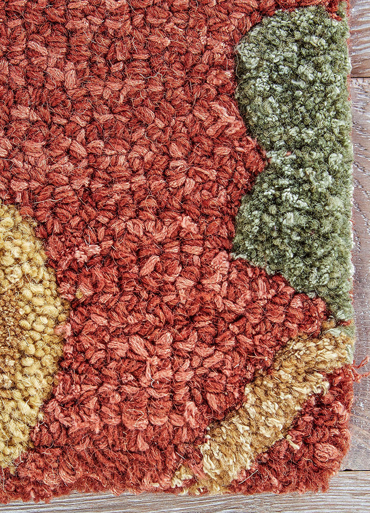 marigold hand tufted Rugs