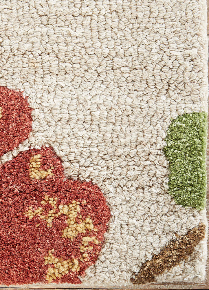 antique white hand tufted Rugs