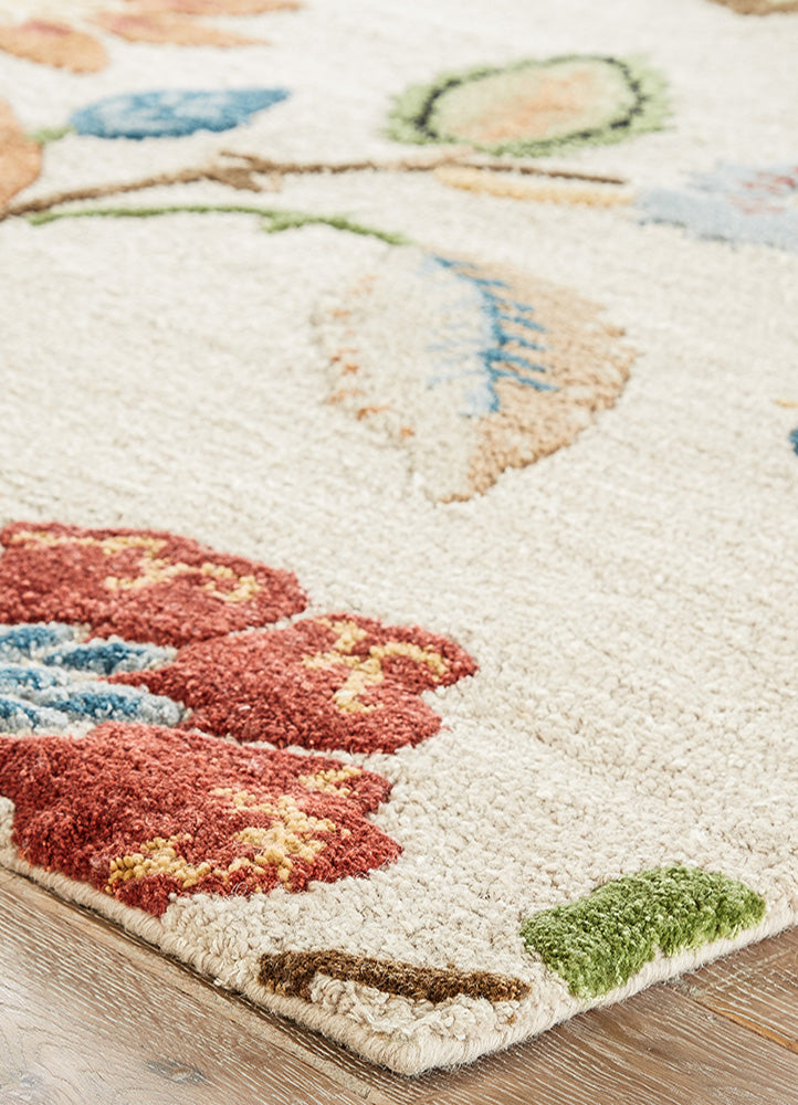 antique white hand tufted Rugs