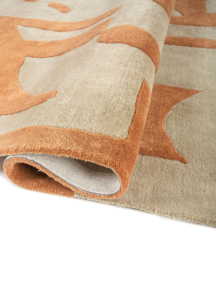 pumpkin hand tufted Rugs