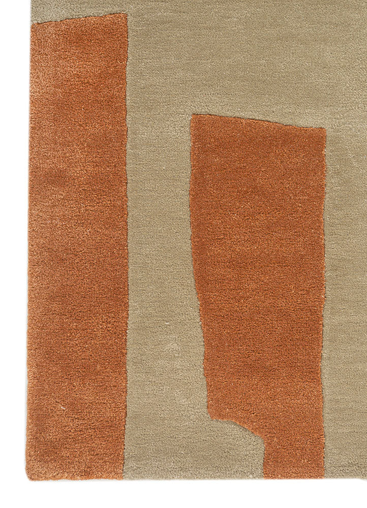 pumpkin hand tufted Rugs