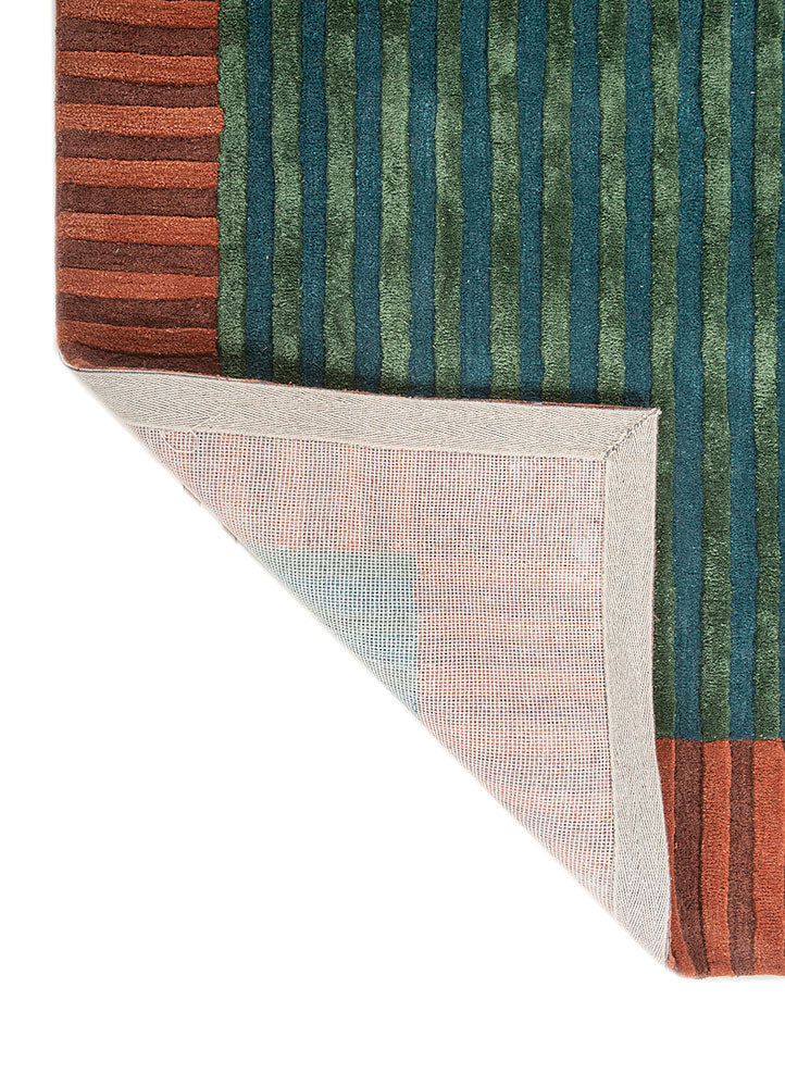 ochre hand tufted Rugs