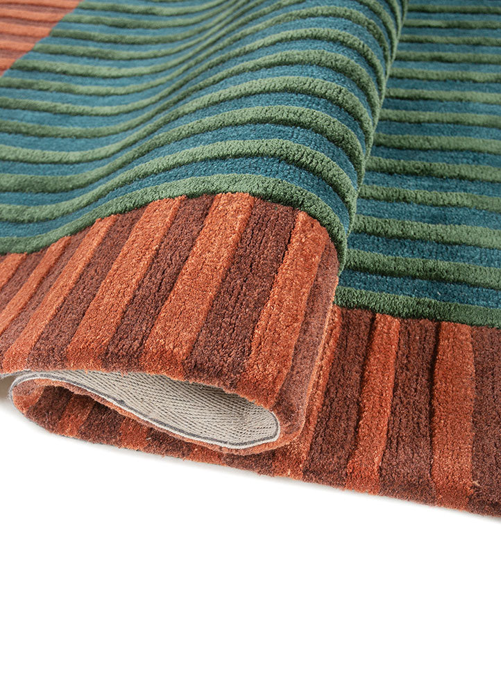 ochre hand tufted Rugs