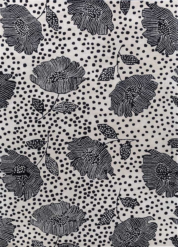 ebony hand tufted Rugs