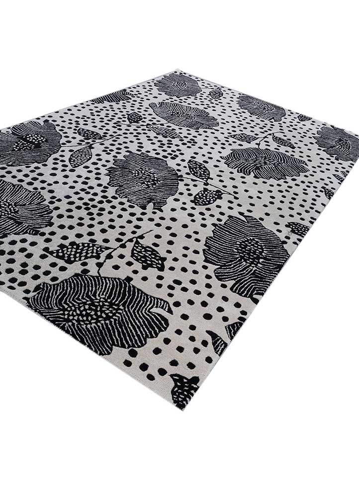 ebony hand tufted Rugs