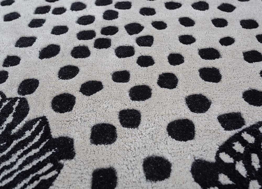 ebony hand tufted Rugs