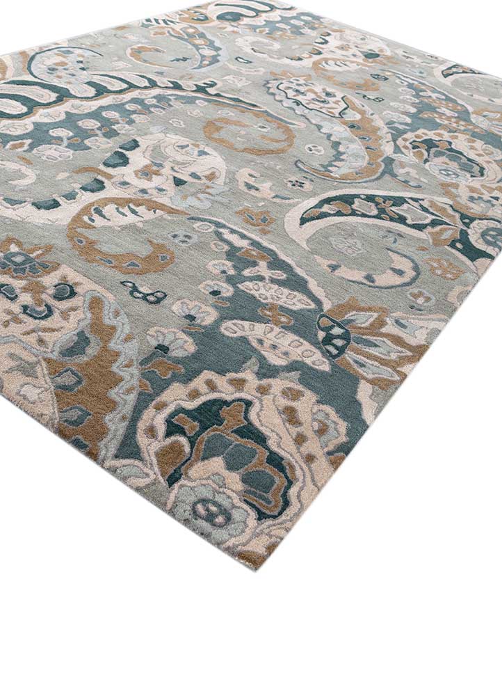 medium gray hand tufted Rugs