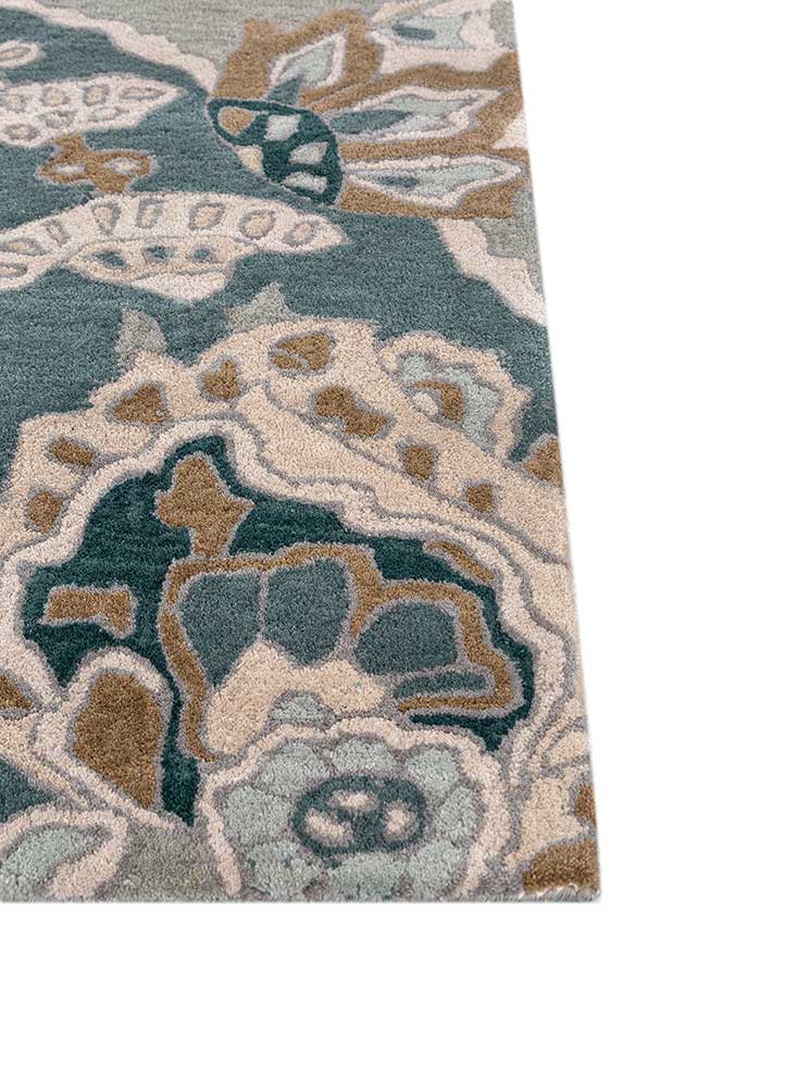 medium gray hand tufted Rugs