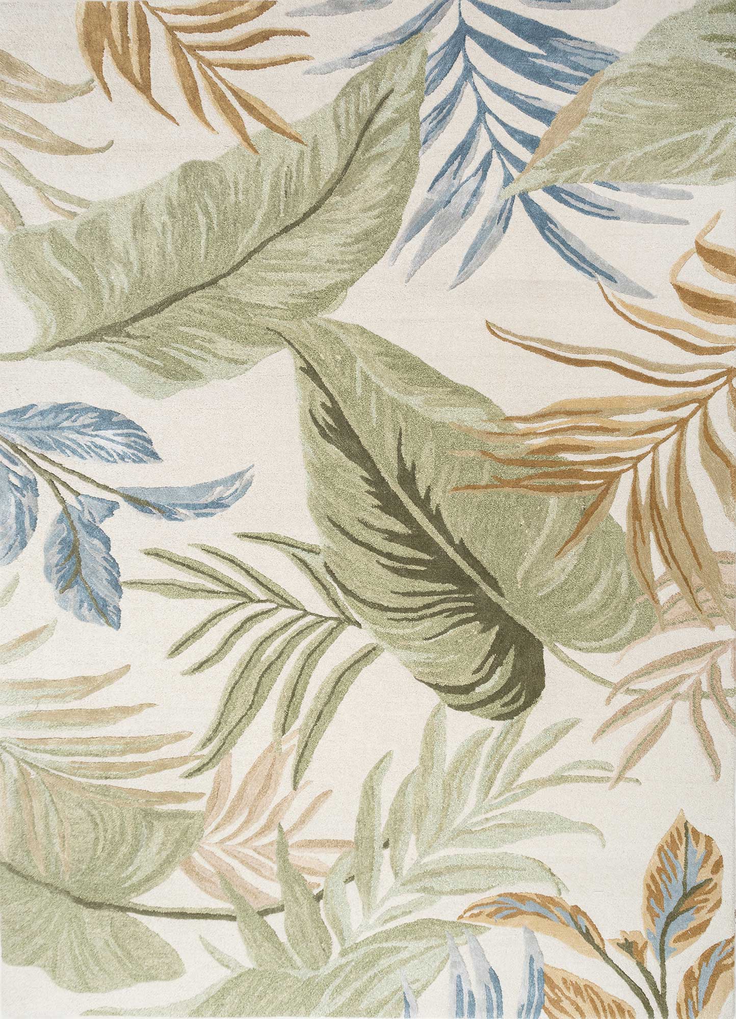 pale lime hand tufted Rugs