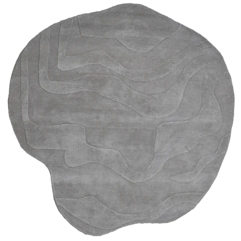 Curl Irregular Hand Tufted Carpet