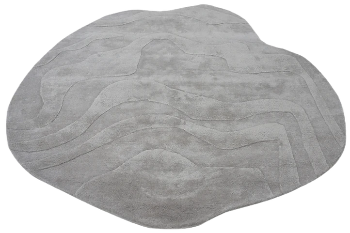 Curl Irregular Hand Tufted Carpet