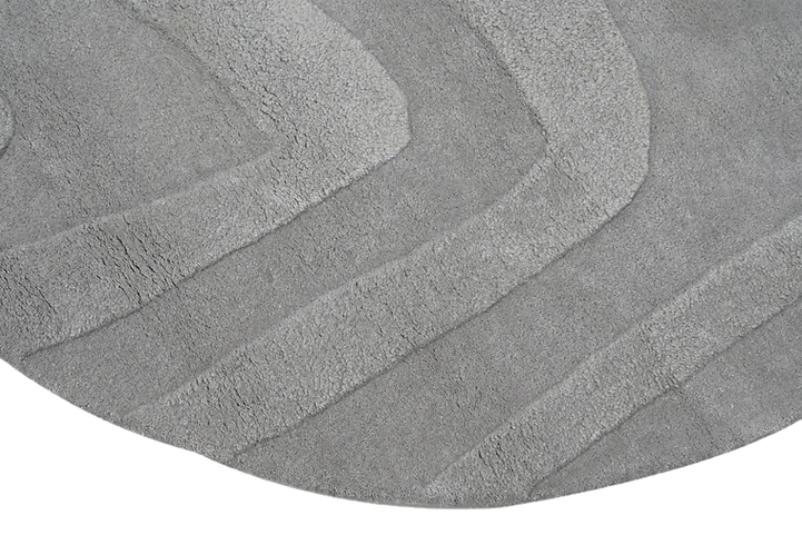 Curl Irregular Hand Tufted Carpet